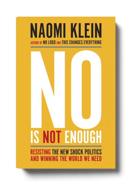 No is not enough book cover